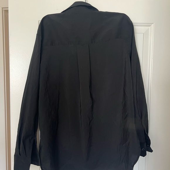 NWOT Black Banana Republic Button-up Shirt - Picture 2 of 5